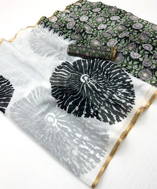 Svara lisha linen-3 famous saree market in surat